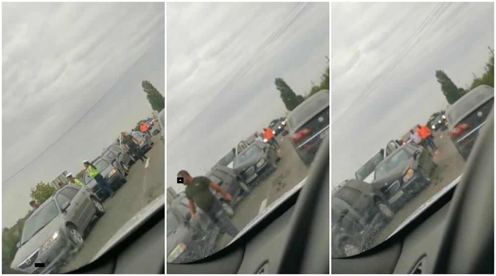 VIDEO. Accident în lanț, pe DN19, între Satu Mare și Botiz. Nervi întinși la maxim, blocaje pe șosea
