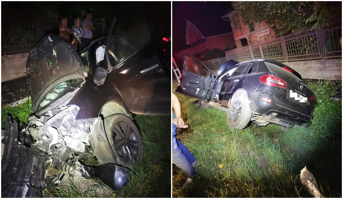FOTO. Accident cu victime în județul Satu Mare. Trei persoane au ajuns la spital