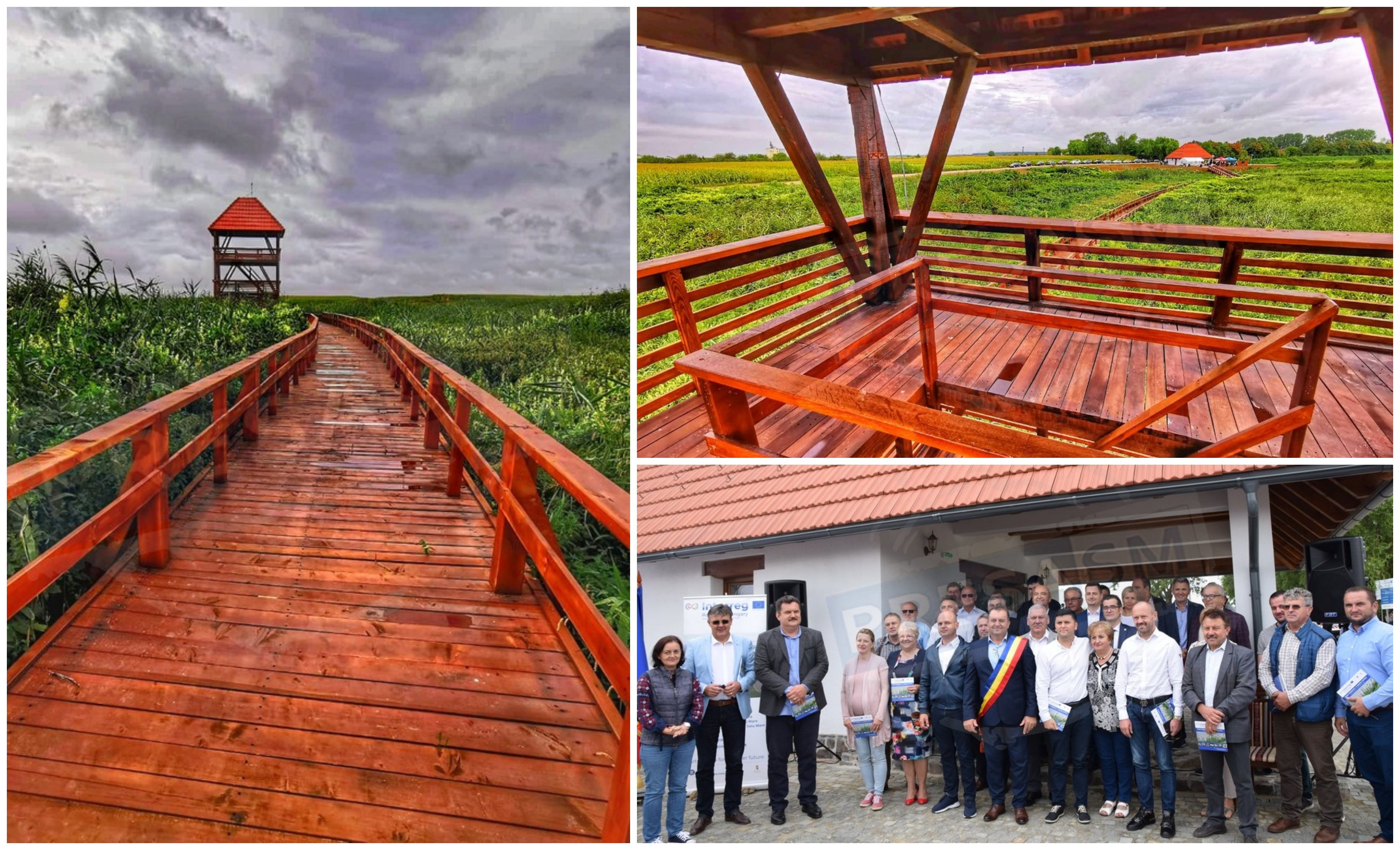 FOTO/VIDEO. Magia de la Odoreu! Parc natural pe zeci de hectare! Observatoare de animale, piste de biciclete, pescuit și picnic