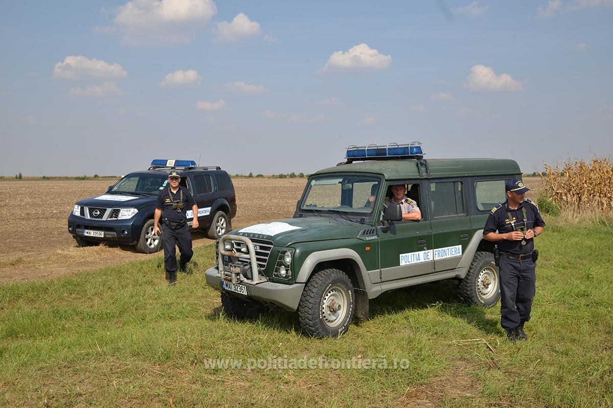 FOTOGALERIE. Focuri de armă la Negrești-Oaș. Oamenii legii au tras de mai multe ori