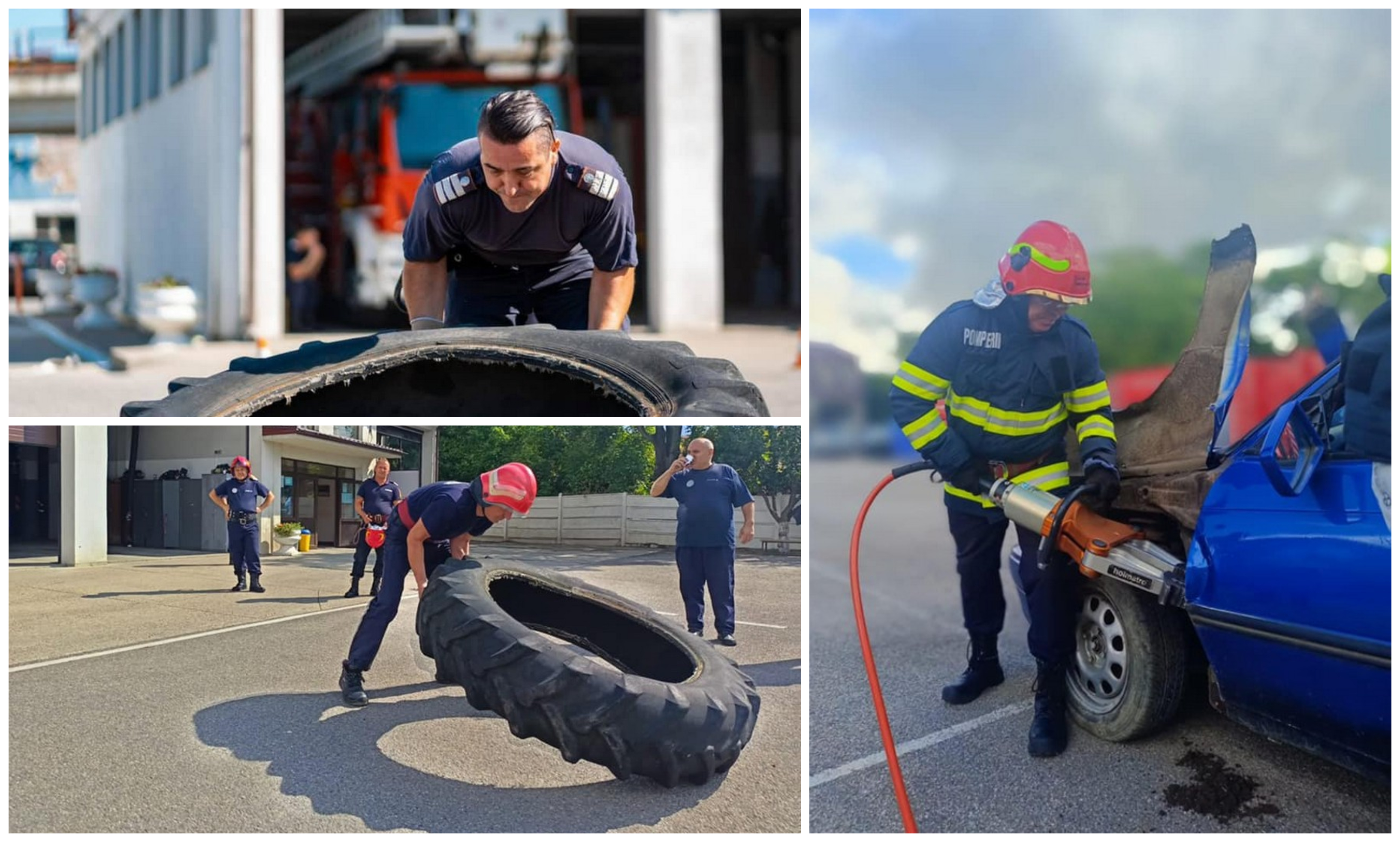FOTOGALERIE. Ei sunt cei mai puternici pompieri din județul Satu Mare