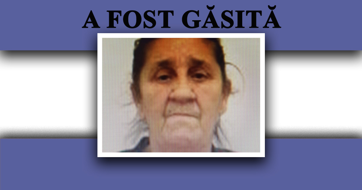 Sătmăreanca dată dispărută a fost găsită. A străbătut sute de kilometri
