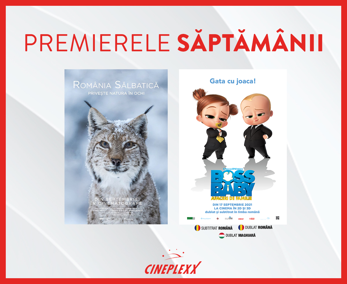 VIDEO. Ce filme noi vedem la Cineplexx Satu Mare din 17 Septembrie