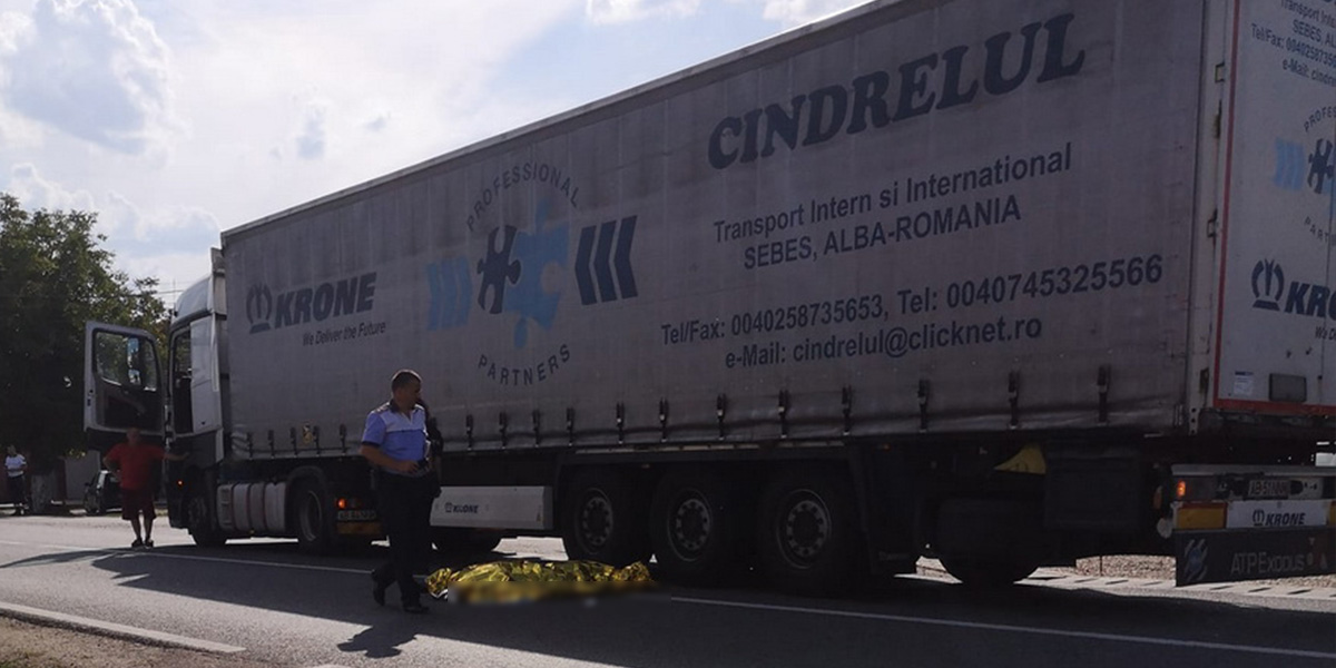 FOTO. Cum s-a petrecut accidentul mortal de pe DN19 Satu Mare - Oradea. Bărbatul a murit pe trecerea de pietoni
