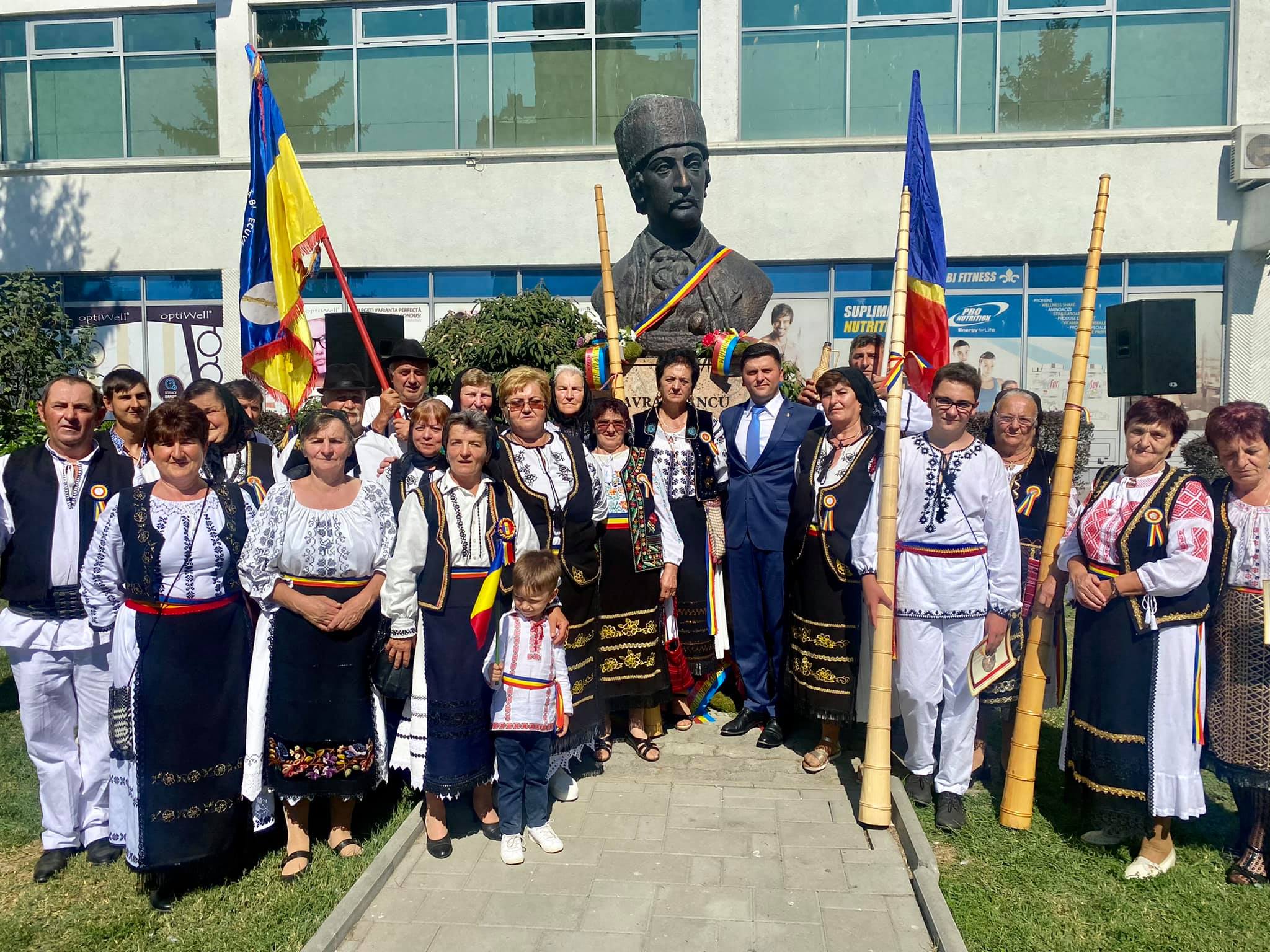 FOTO. Adrian Cozma, singurul lider politic la comemorarea lui Avram Iancu: ”Un veritabil erou român”