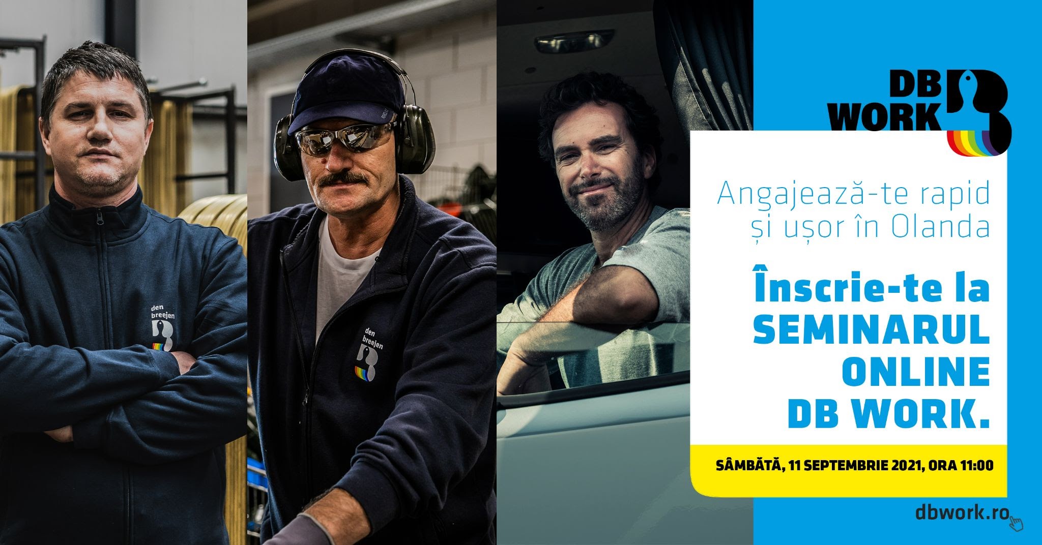 Găsește-ți locul de muncă potrivit alături de DB Work