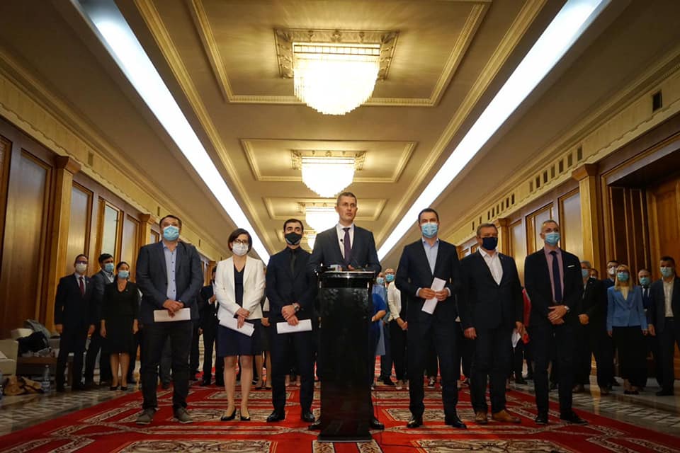 Anunțul făcut de Dan Barna: Miniștrii USR PLUS se retrag din Cabinetul Florin Cîțu