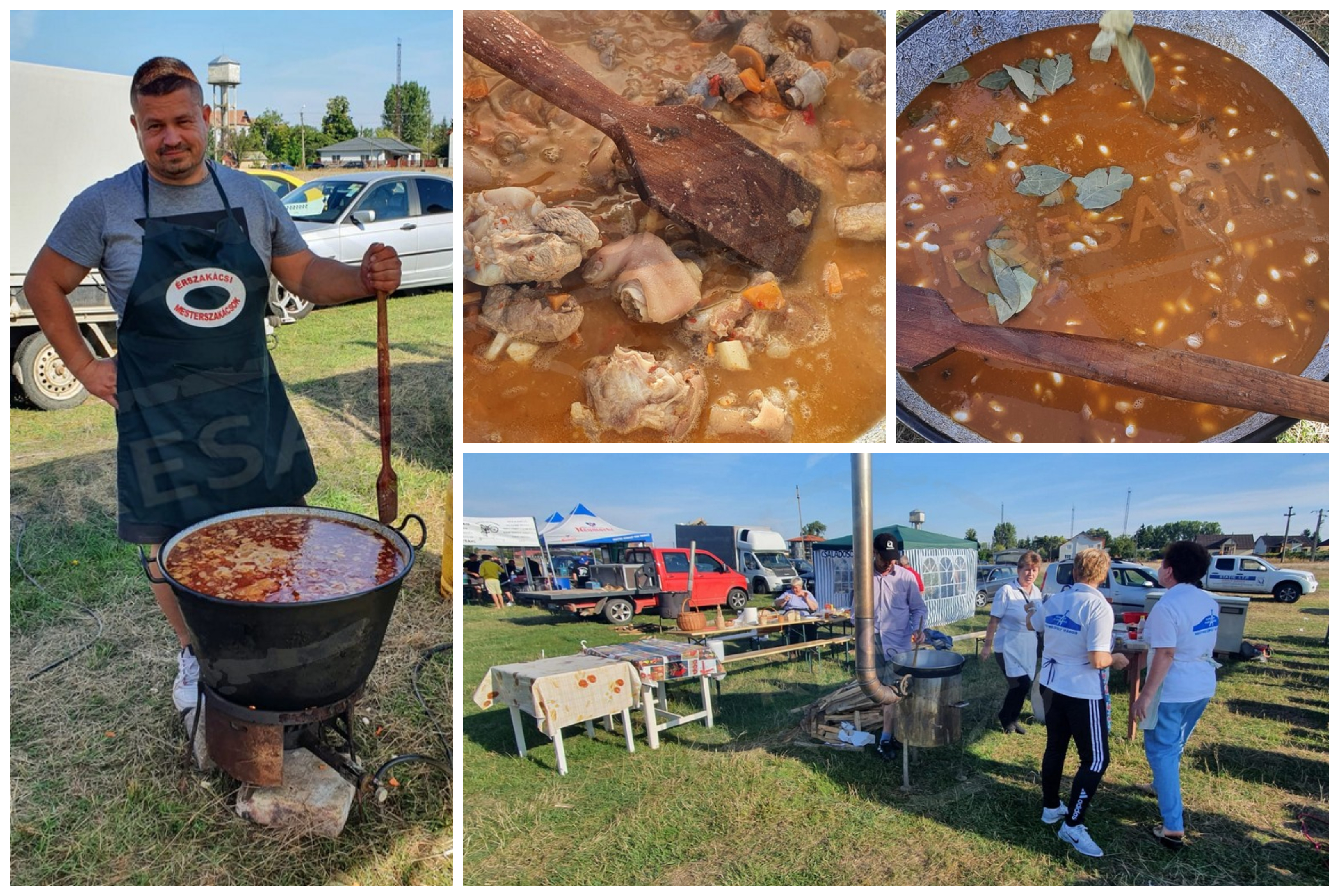 FOTOGALERIE. Concurs de bogracs la Ștrandul Tășnad. Zeci de bucătari în competiție