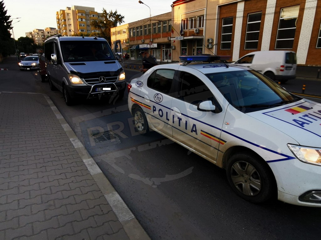 FOTO. Vânătoare pe șosele. Șoferii care sunt opriți mereu de Poliție în Satu Mare