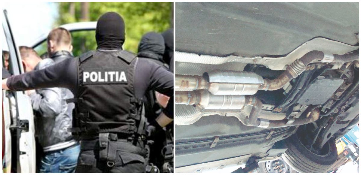 Au furat catalizatoarele unor mașini din Satu Mare. Polițiștii i-au reținut pe cei doi tineri