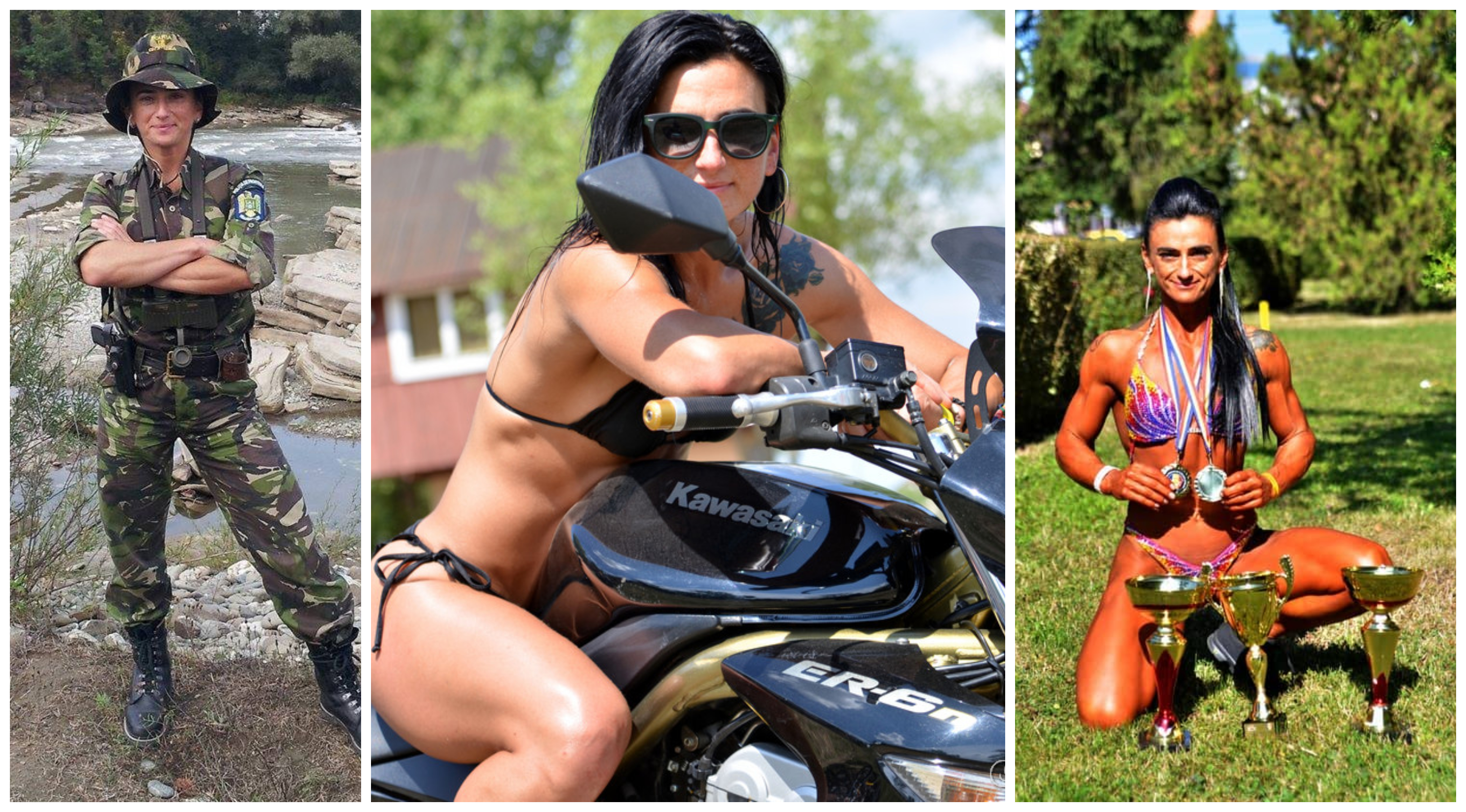 FOTOGALERIE. Polițista din Satu Mare, campioană absolută la culturism