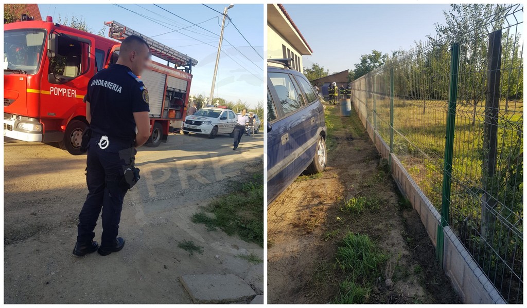 FOTO. Sătmarul minunilor! Și-a făcut curățenie în curte și s-a trezit cu Poliția și Pompierii la ușă