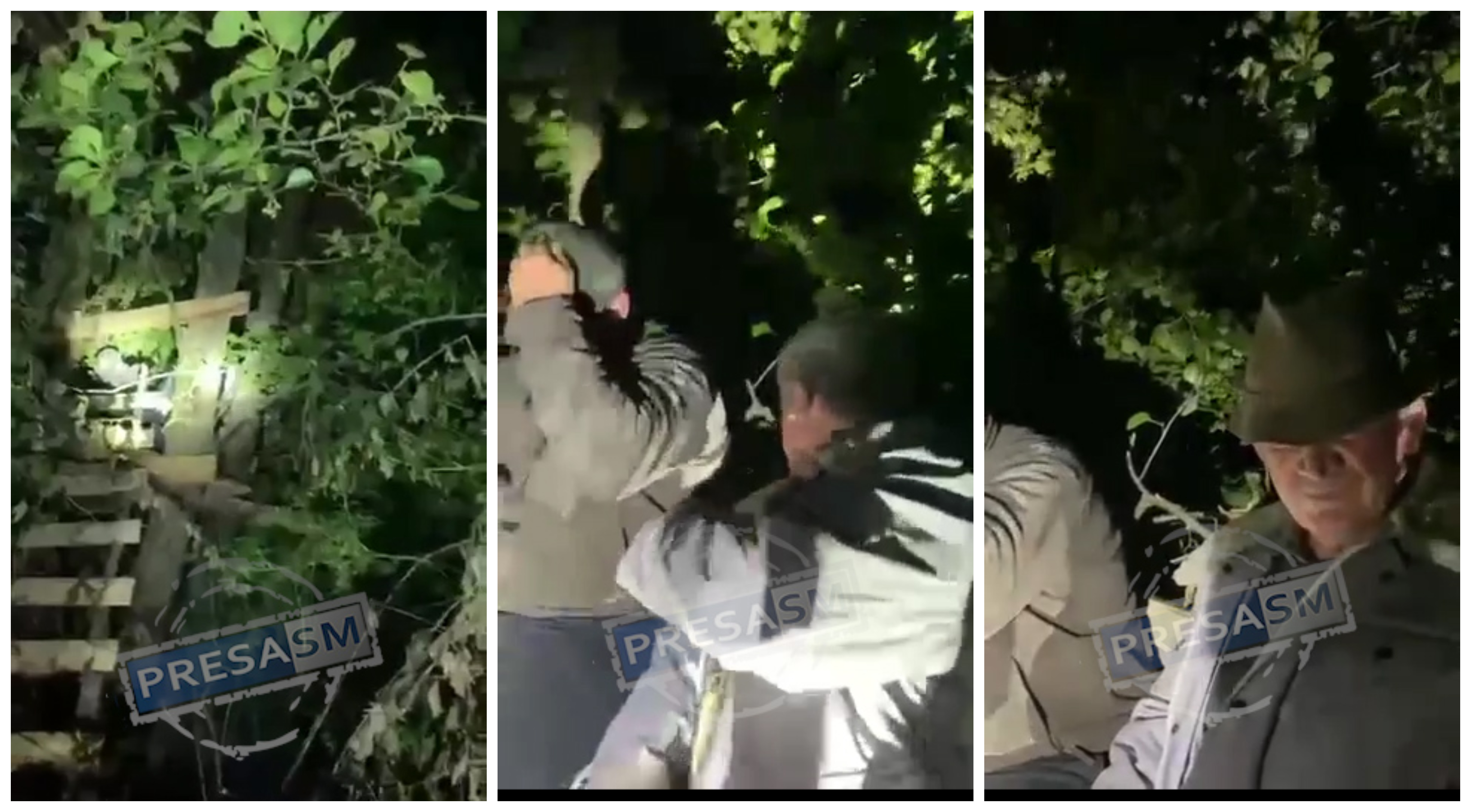 VIDEO flagrant! Fost comisar șef, prins la braconaj în județ. S-a lăsat cu scandal