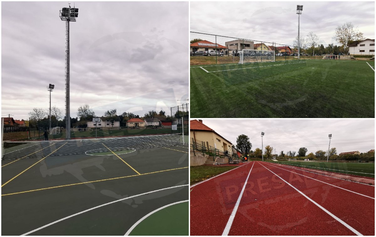 FOTO/VIDEO. S-a deschis cea mai modernă bază sportivă din județul Satu Mare. Super condiții