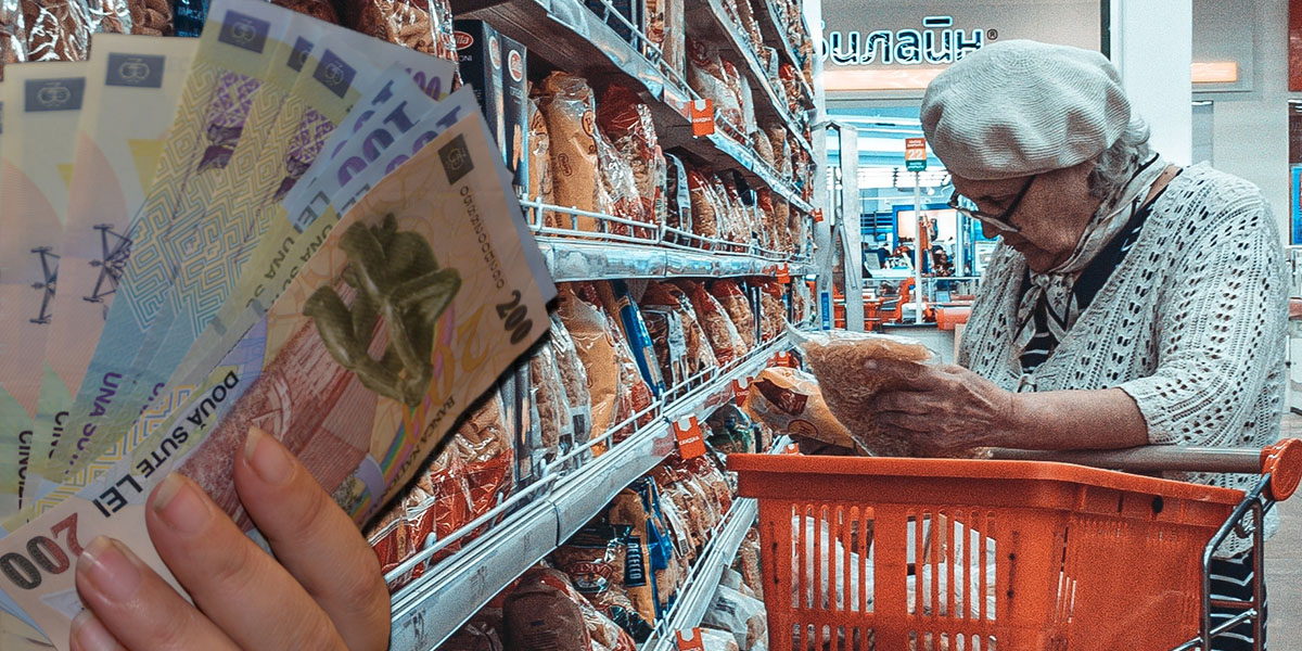 Rata inflației a ajuns la 15,3%. Ce alimente s-au scumpit cel mai mult