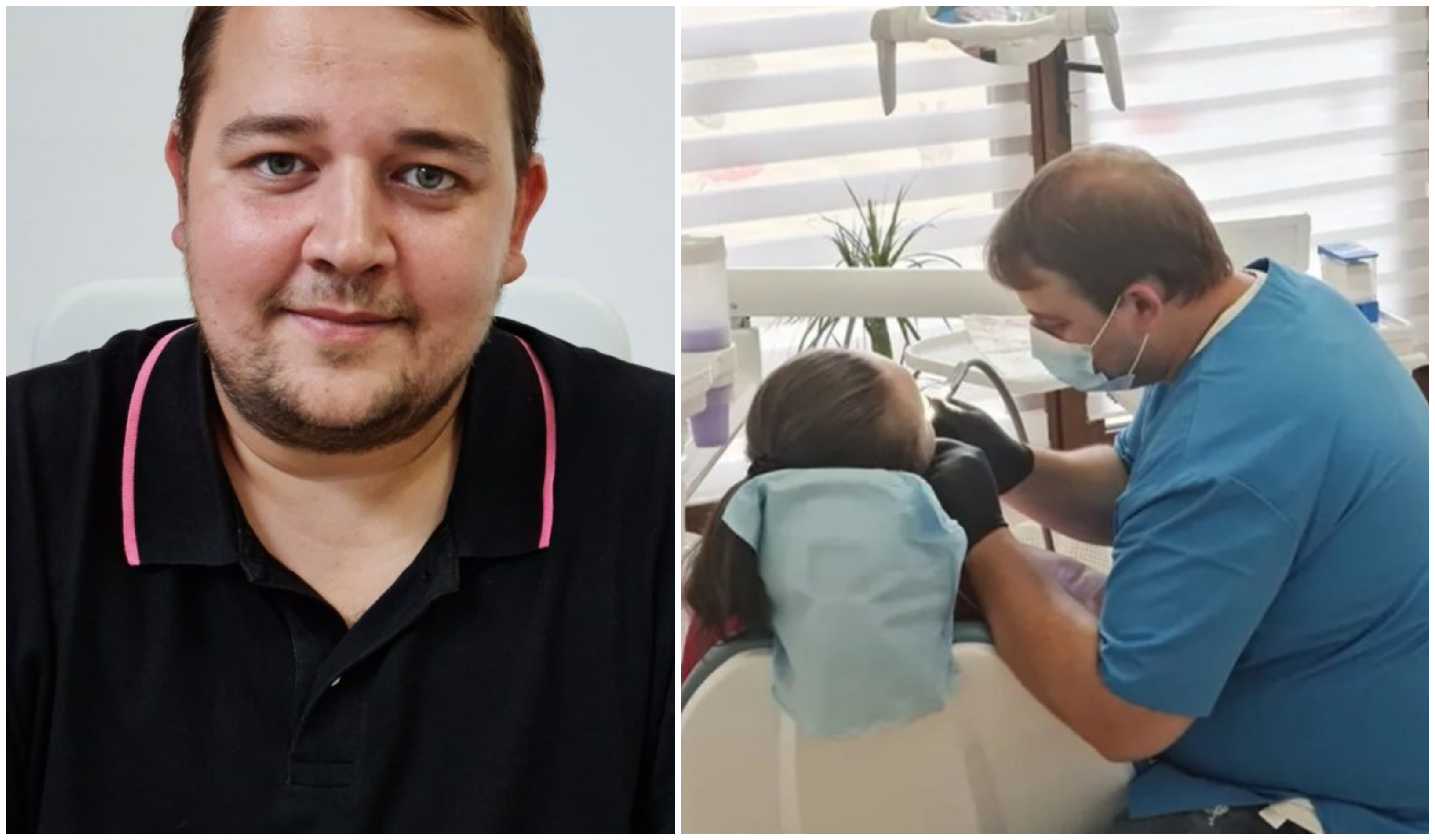 FOTO. Dr. Bogdan Berko, stomatologul care tratează gratuit copiii din Satu Mare