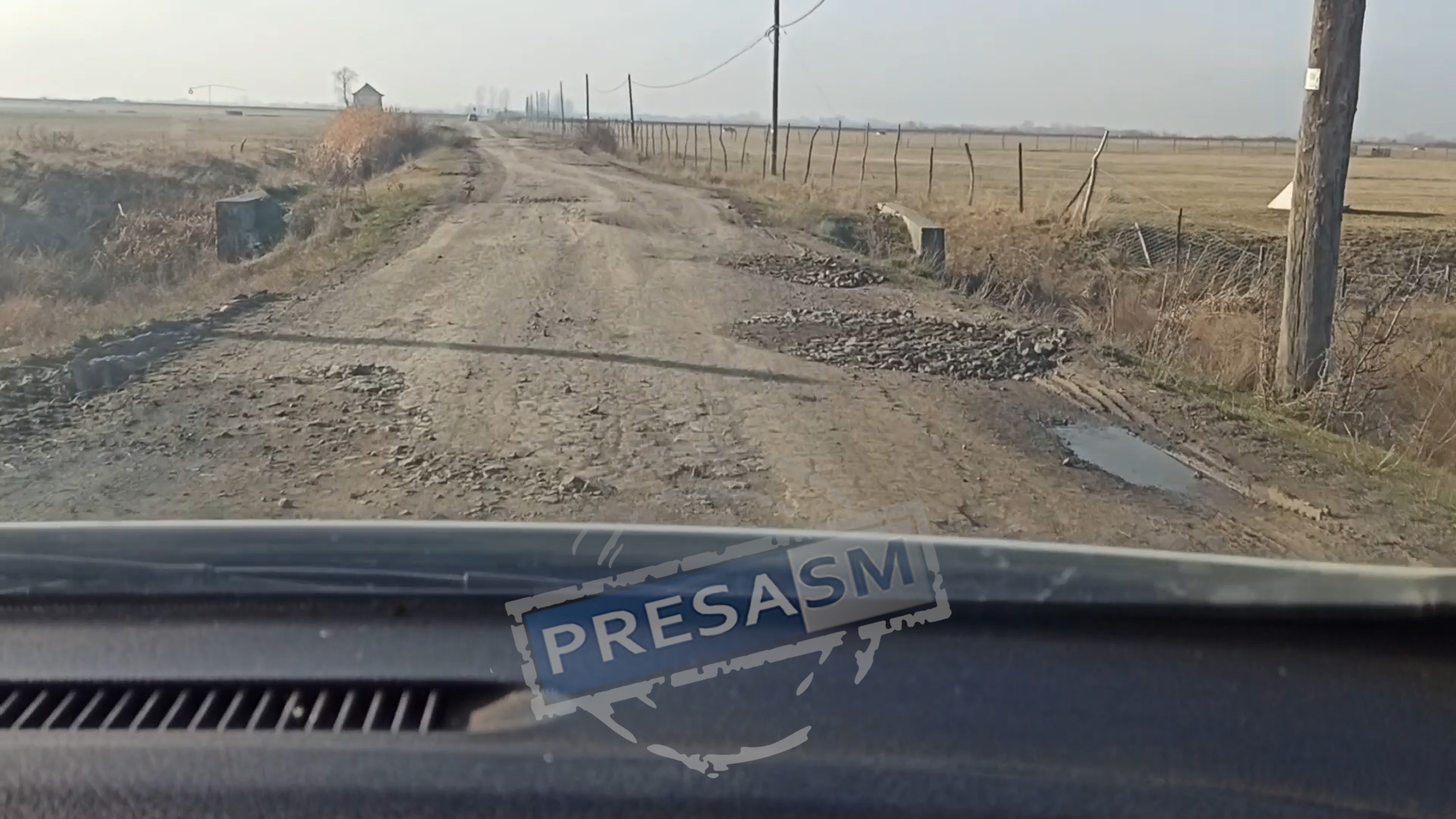 VIDEO. Film despre ”aselenizare”, filmat pe o ”șosea” din județul Satu Mare