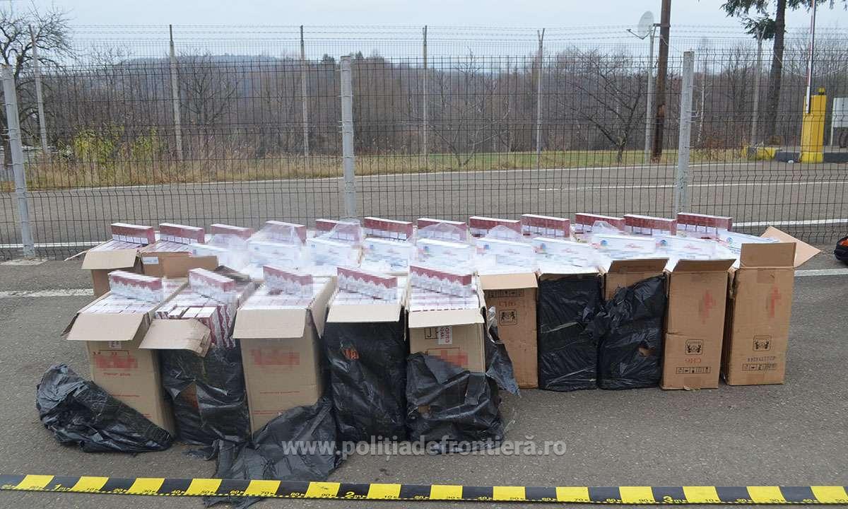 FOTO/VIDEO. O nouă acțiune în Vama Petea. Doi indivizi prinși în flagrant