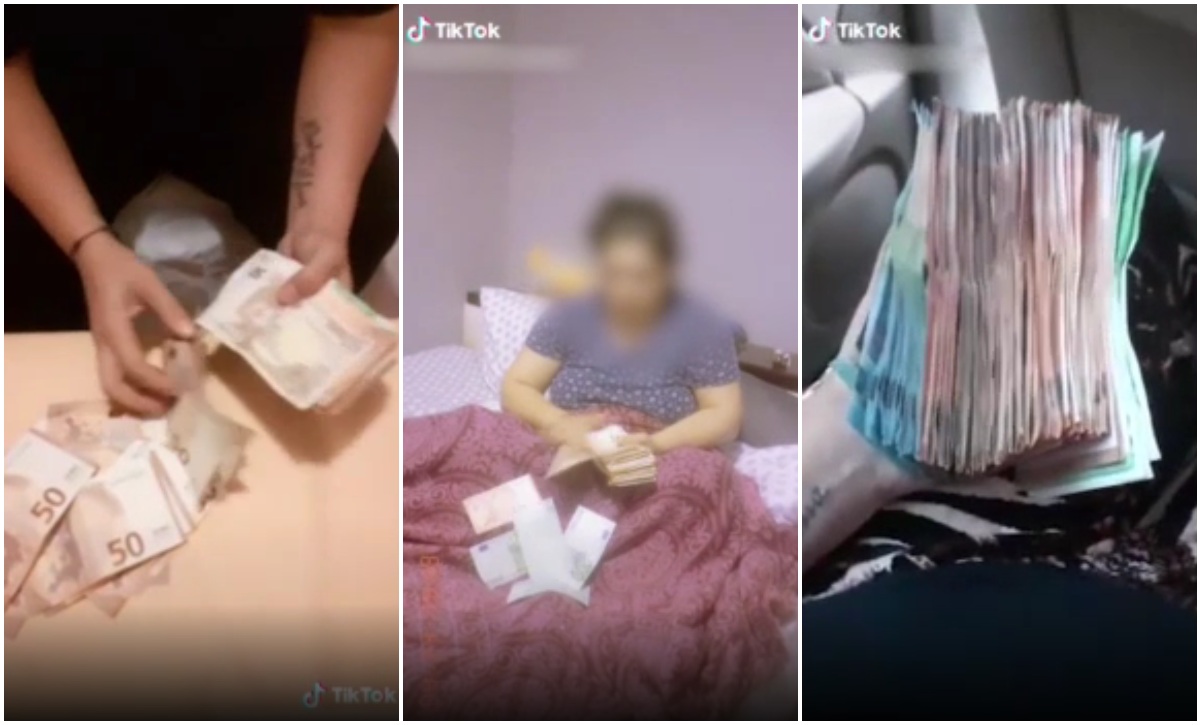 VIDEO. O româncă s-a laudat pe Tik Tok cu banii furați. 16 persoane au fost arestate pentru o fraudă de 15 milioane de euro