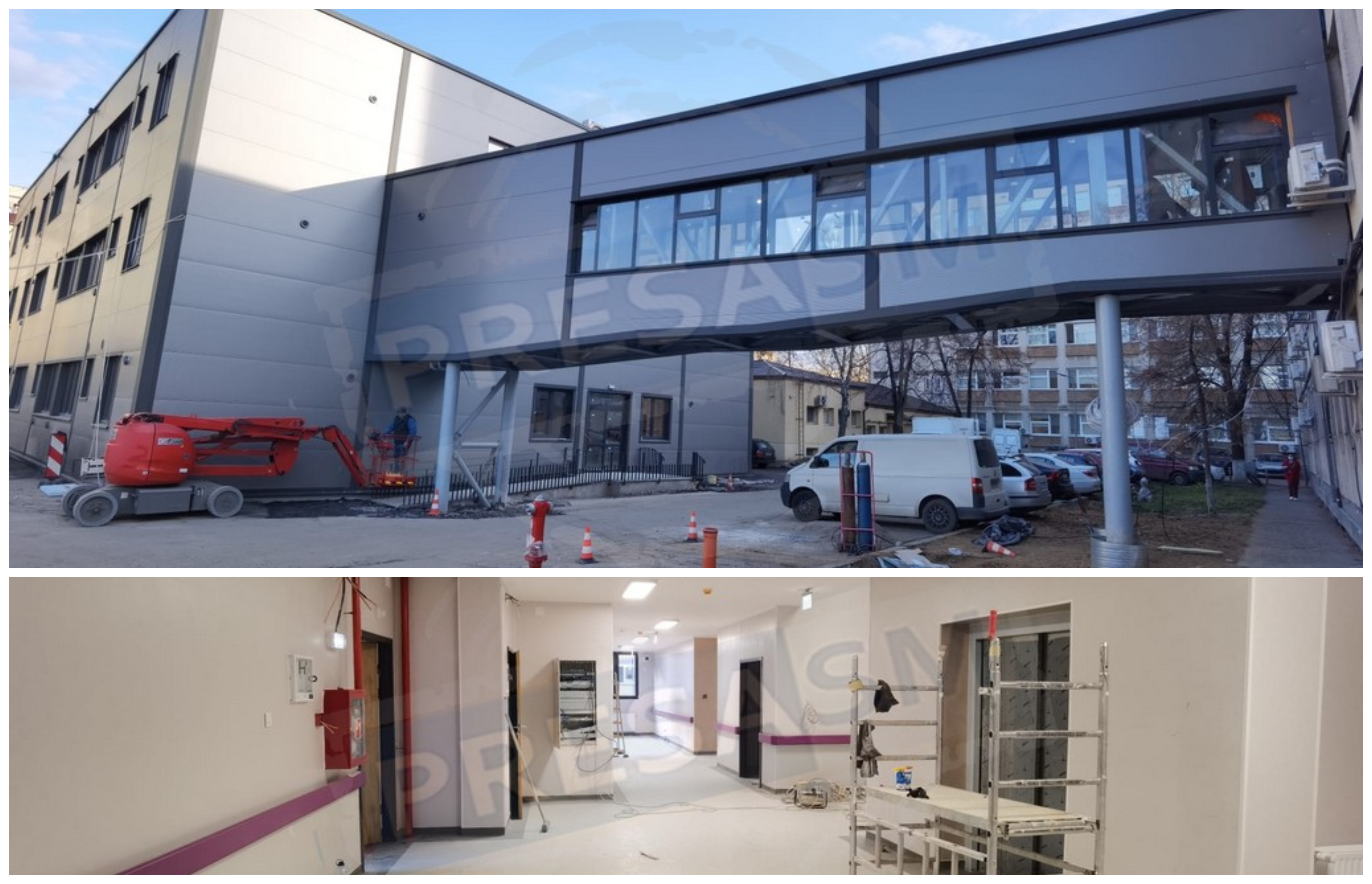 FOTOGALERIE. Clădire nouă, secție ultramodernă, la Spitalul Județean Satu Mare