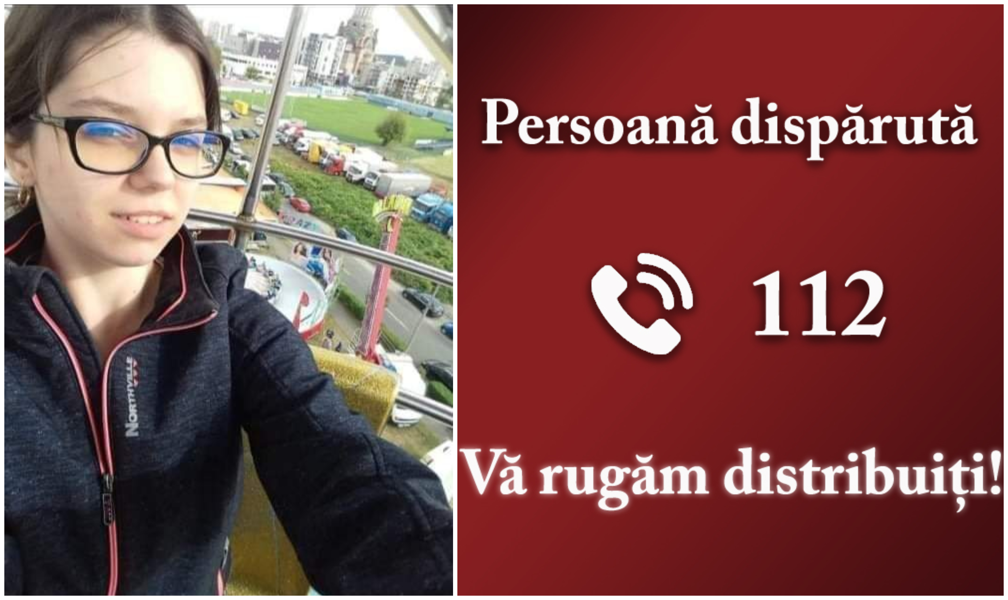 FOTO. Tânără dispărută fără urmă! Familia și Poliția ne cer ajutorul