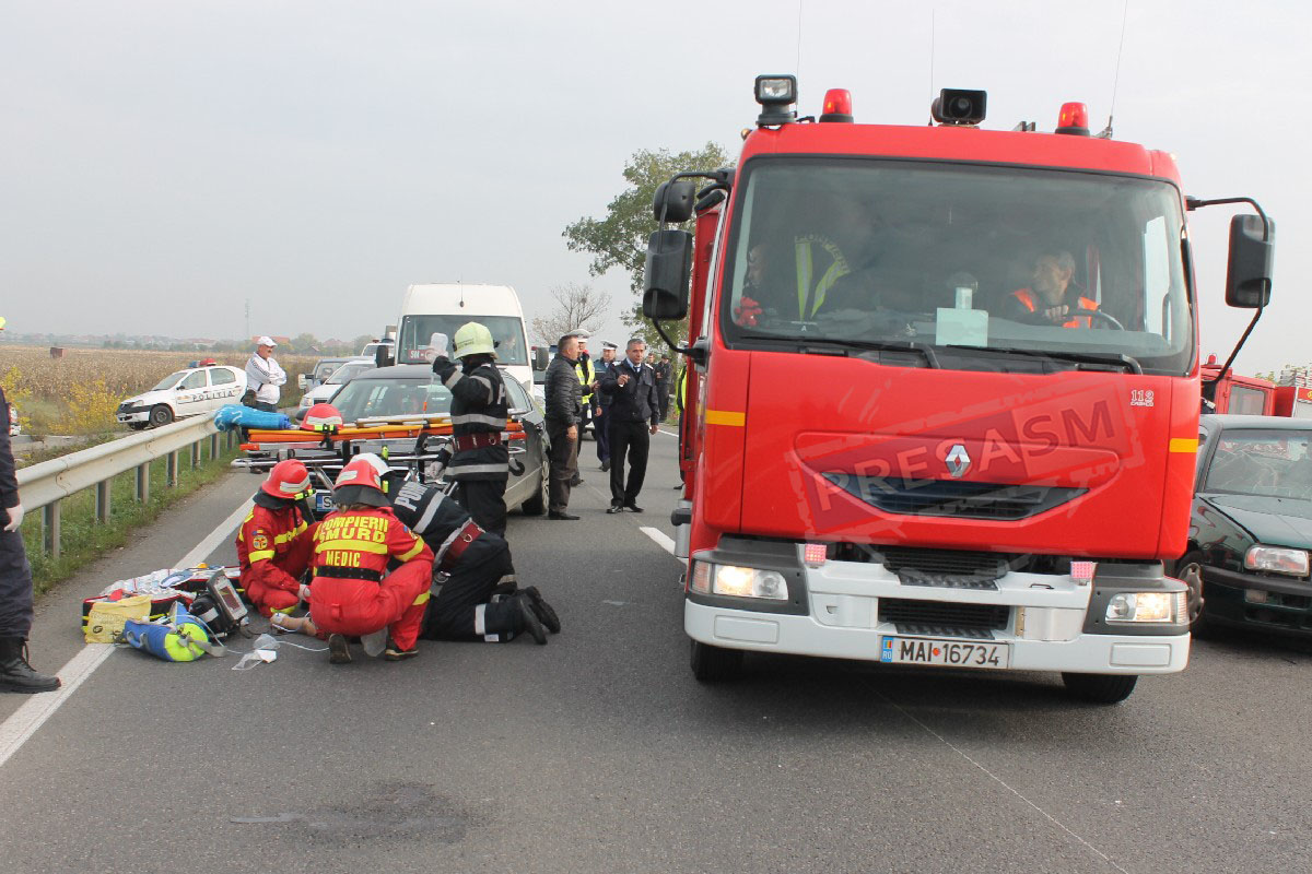 Accident mortal în județul Satu Mare! Vârstnic, într-un cărucior, lovit de o mașină