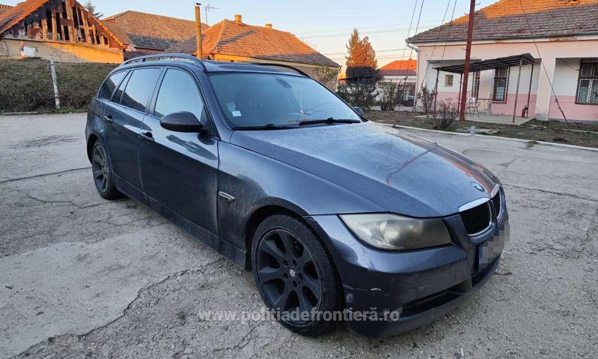 Ucrainean (22 ani) lăsat fără BMW în județul Satu Mare. La schimb a primit un dosar penal