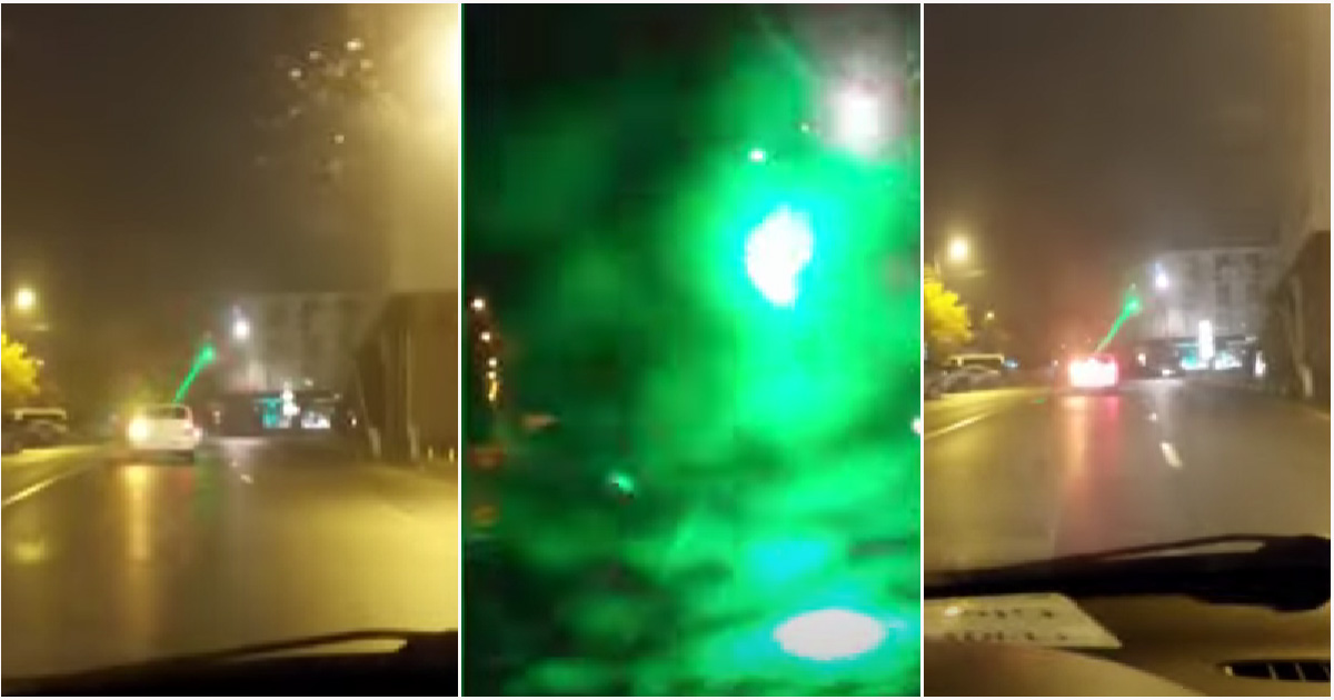 VIDEO. Au orbit șoferii cu un laser. Doi copii pericol public, au ajuns la secția de poliție