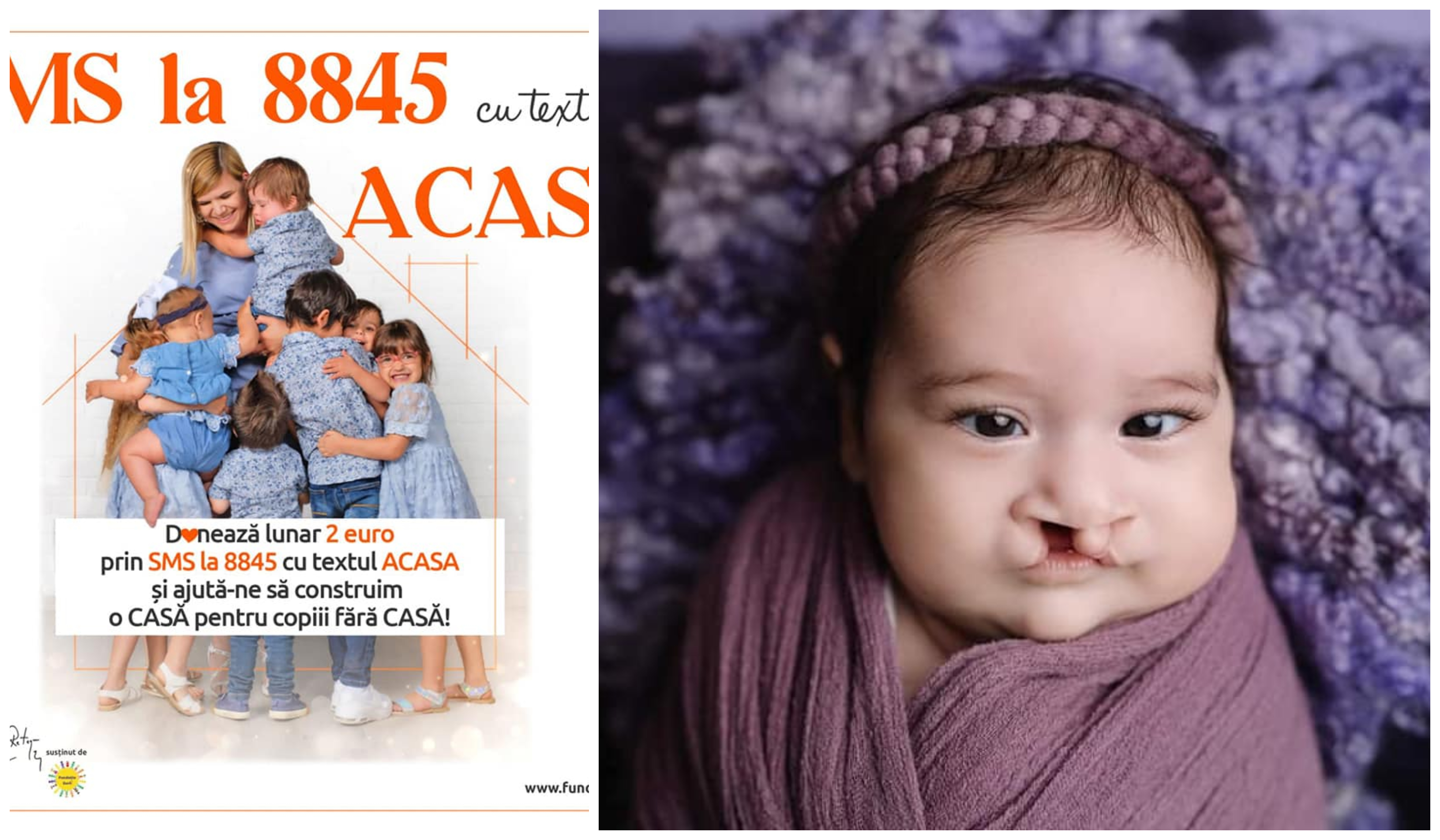 Micuța abandonată în spital are nevoie de ajutorul nostru! Trebuie să fie operată de urgență