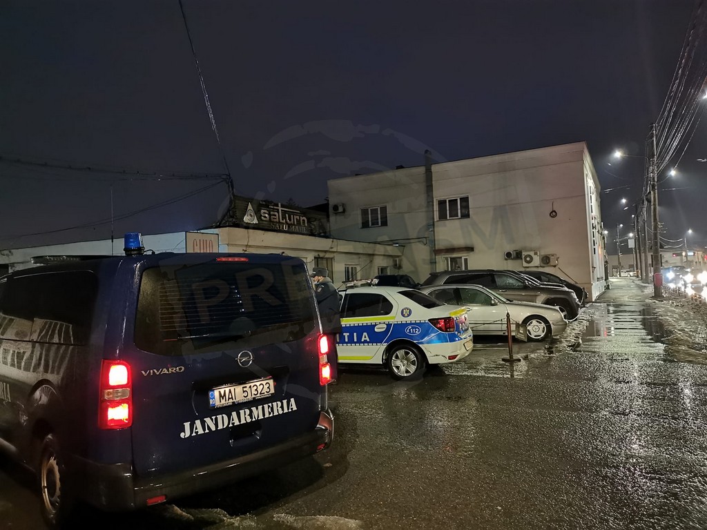 FOTO/VIDEO. Chef la un restaurant de lux din Satu Mare, oprit de Poliție și Jandarmerie