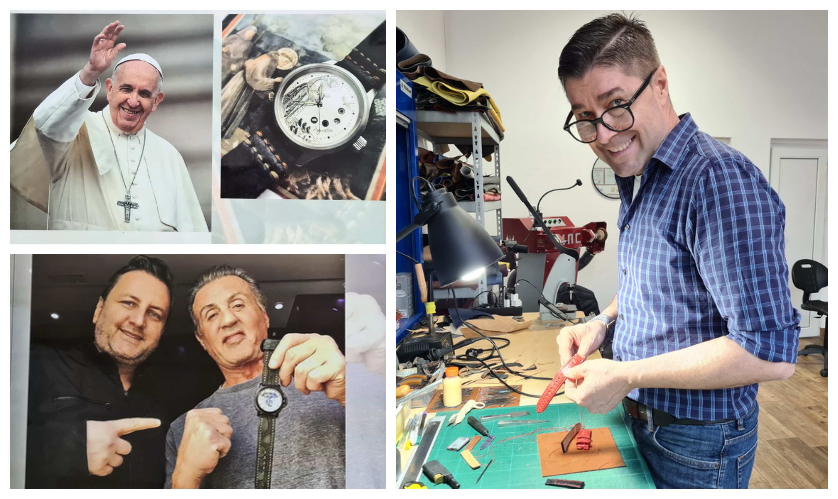 FOTO. Povestea sătmăreanului care i-a impresionat pe Sylvester Stallone și Papa Francisc