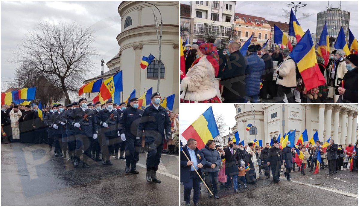 FOTO/VIDEO. Surpriză pentru sătmăreni: Ziua Națională, plină de culoare și tradiție la Satu Mare