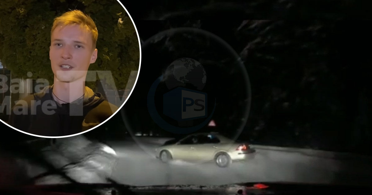 VIDEO. Tânărul șofer urmărit cu focuri de armă: "O urmărire incitantă. Când am auzit glonțul am tras frâna de mână"