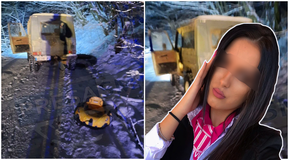 FOTO. Daniela, tânăra rănită în accidentul tragic de la Negrești-Oaș, în moarte cerebrală