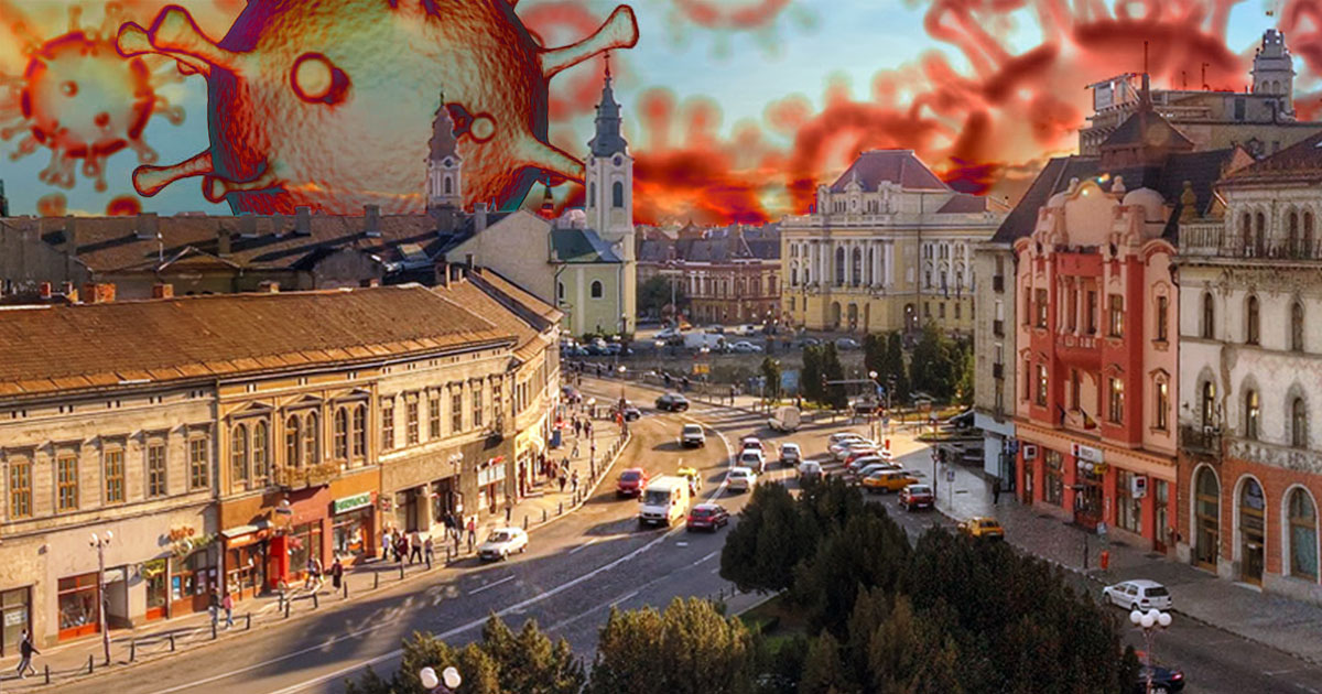 Județul vecin se confruntă cu o explozie a cazurilor noi de COVID-19