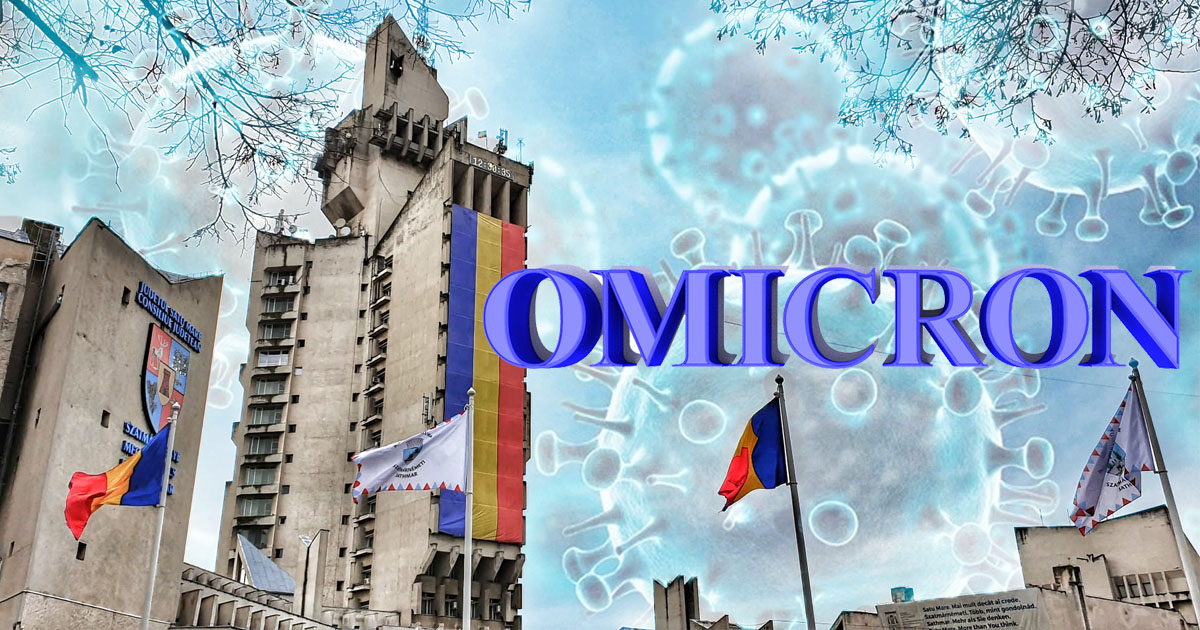 E oficial! Varianta Omicron confirmată și la Satu Mare