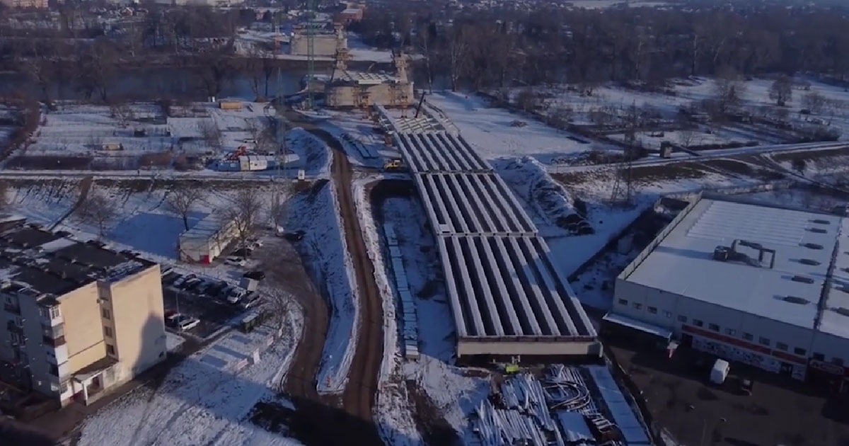 VIDEO. Kereskényi: Lucrările la podul peste Someș continuă și iarna