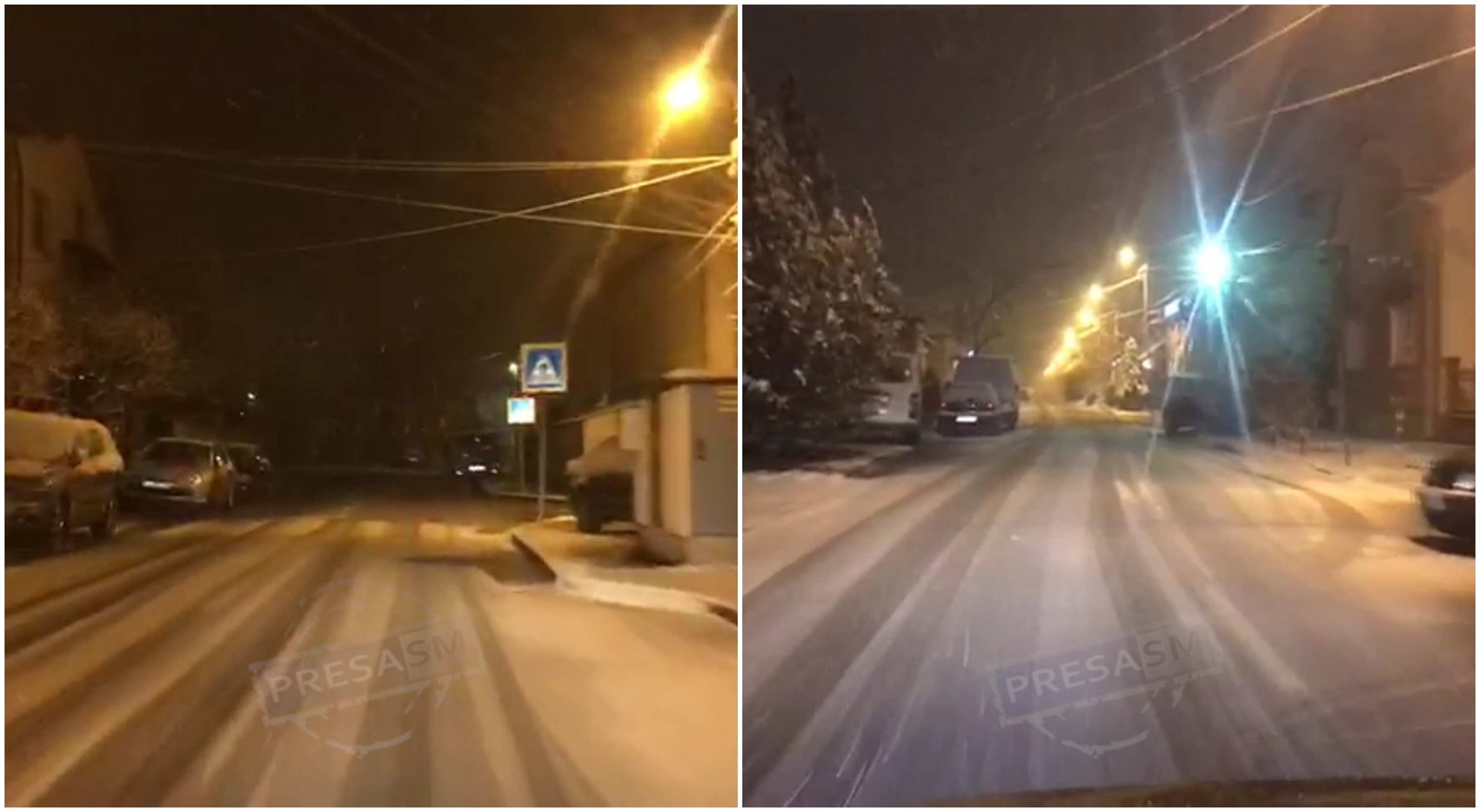 VIDEOREPORTAJ. Ninge în municipiul Satu Mare, dar nici urmă de deszăpezire