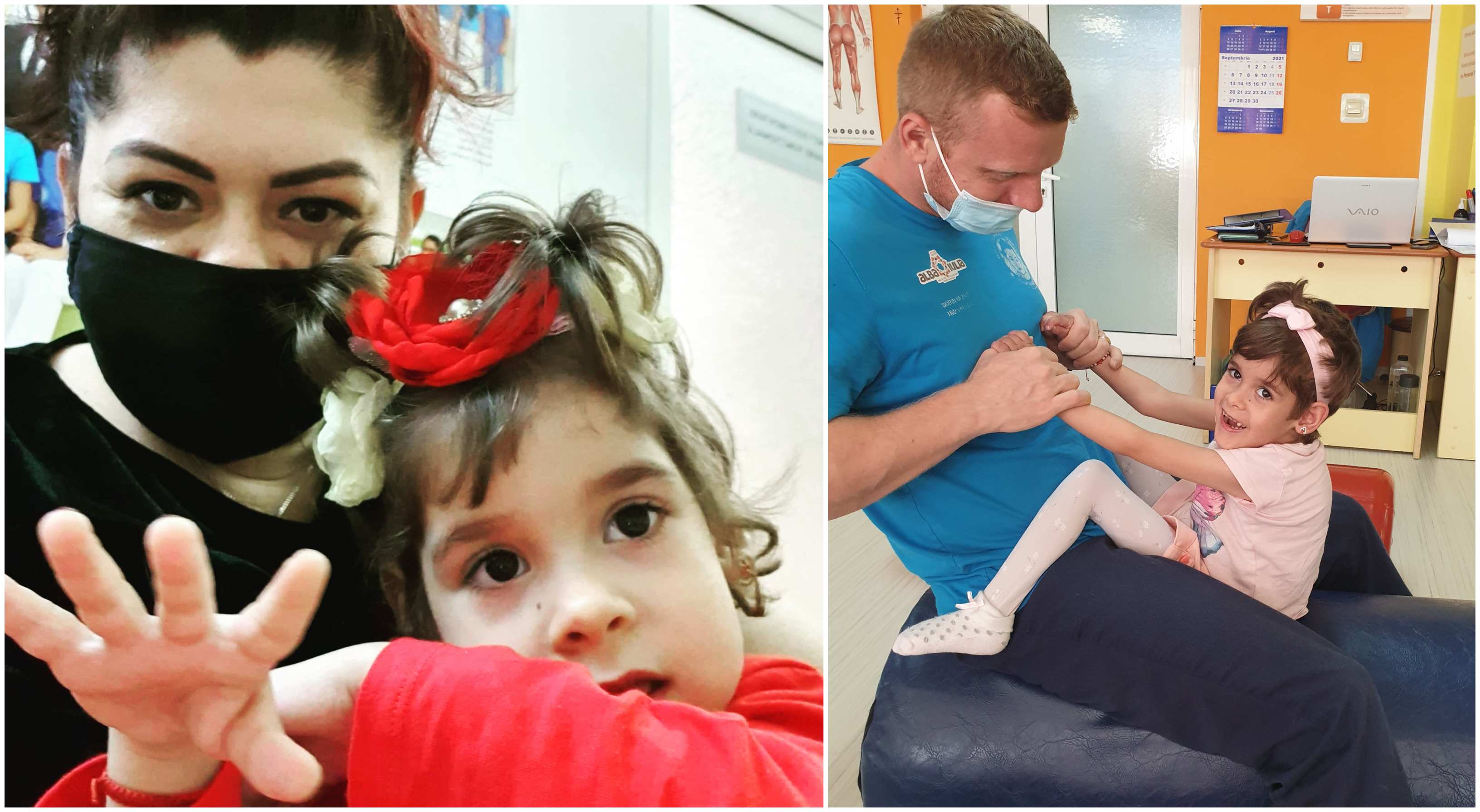 FOTO. Alesia (4 anișori) are nevoie urgentă de ajutor. Mămica sa ne cere ajutorul