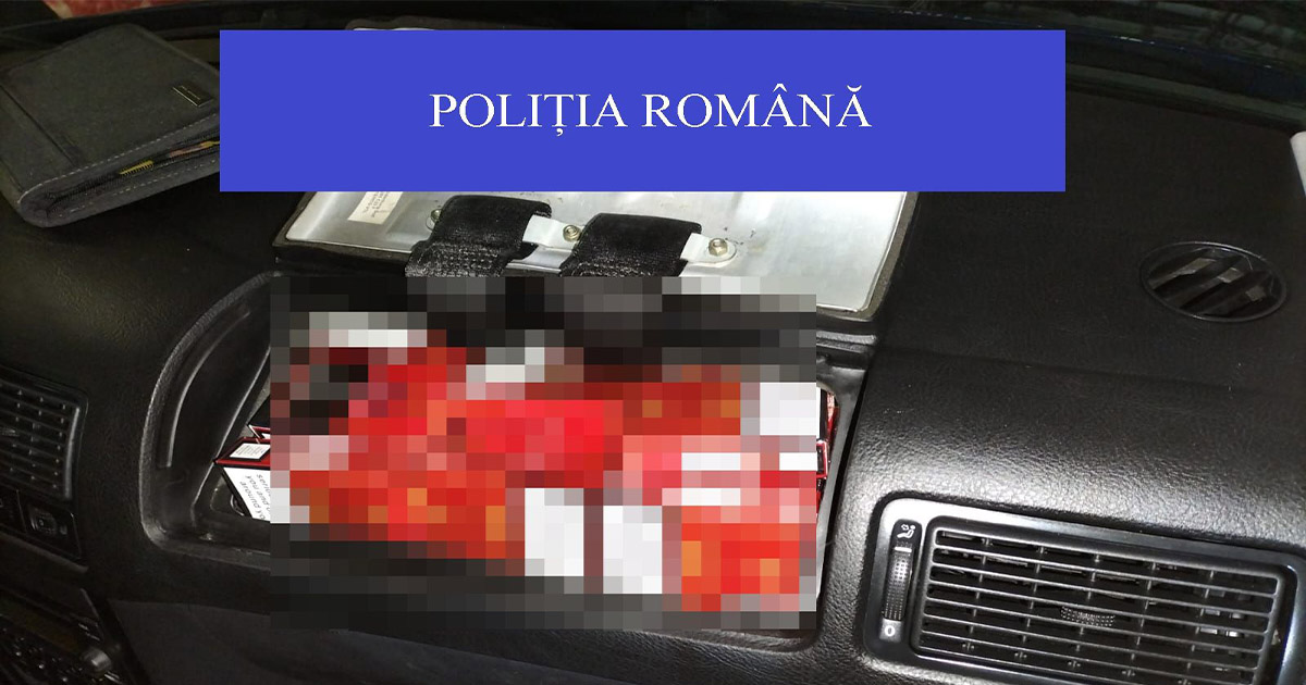FOTO. Cel mai nou ”airbag” descoperit în Satu Mare. Pe bază de tutun