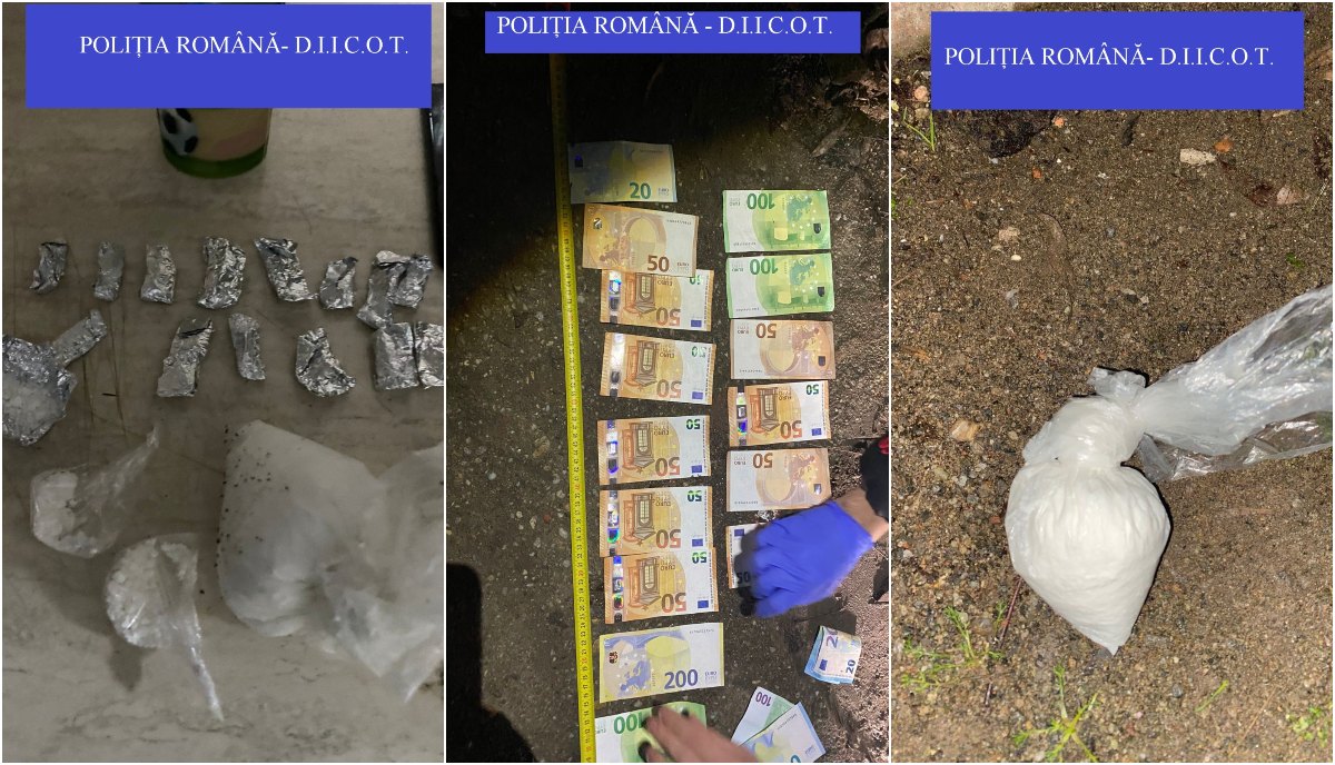 FOTOGALERIE. Un sătmărean și-a transformat locuința în depozit pentru droguri de mare risc