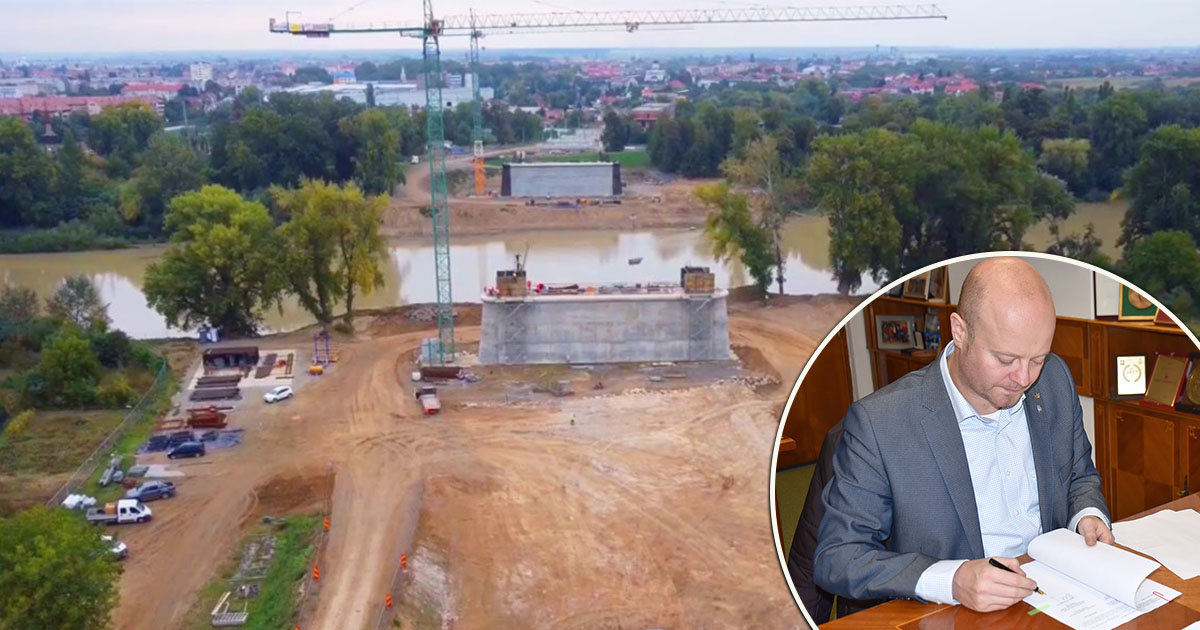 164,15 millió lejjel támogatják a Szamos-hidat