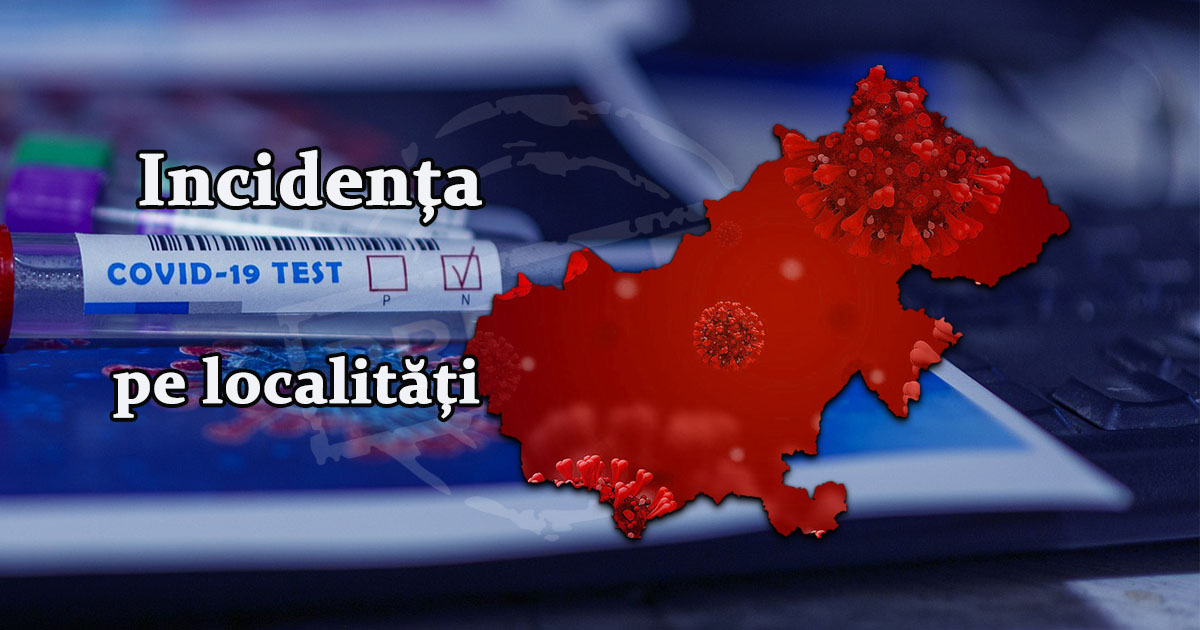 LISTA incidențelor în județul Satu Mare. Doar șase localități în scenariul verde