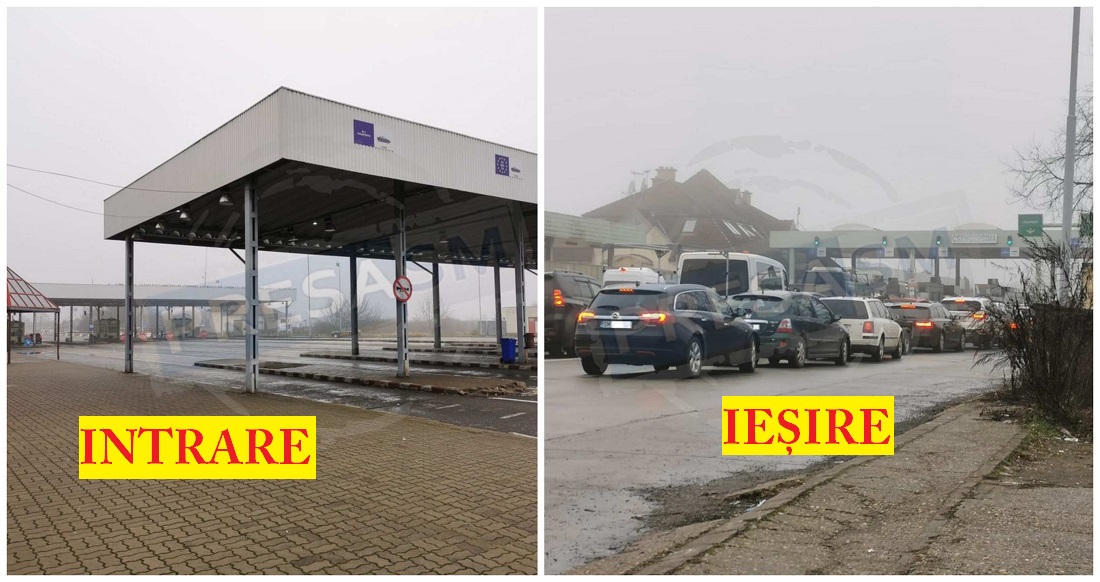 FOTOGALERIE. Bate vântul prin Vama Petea. Românii nu se întorc încă în Occident în număr mare