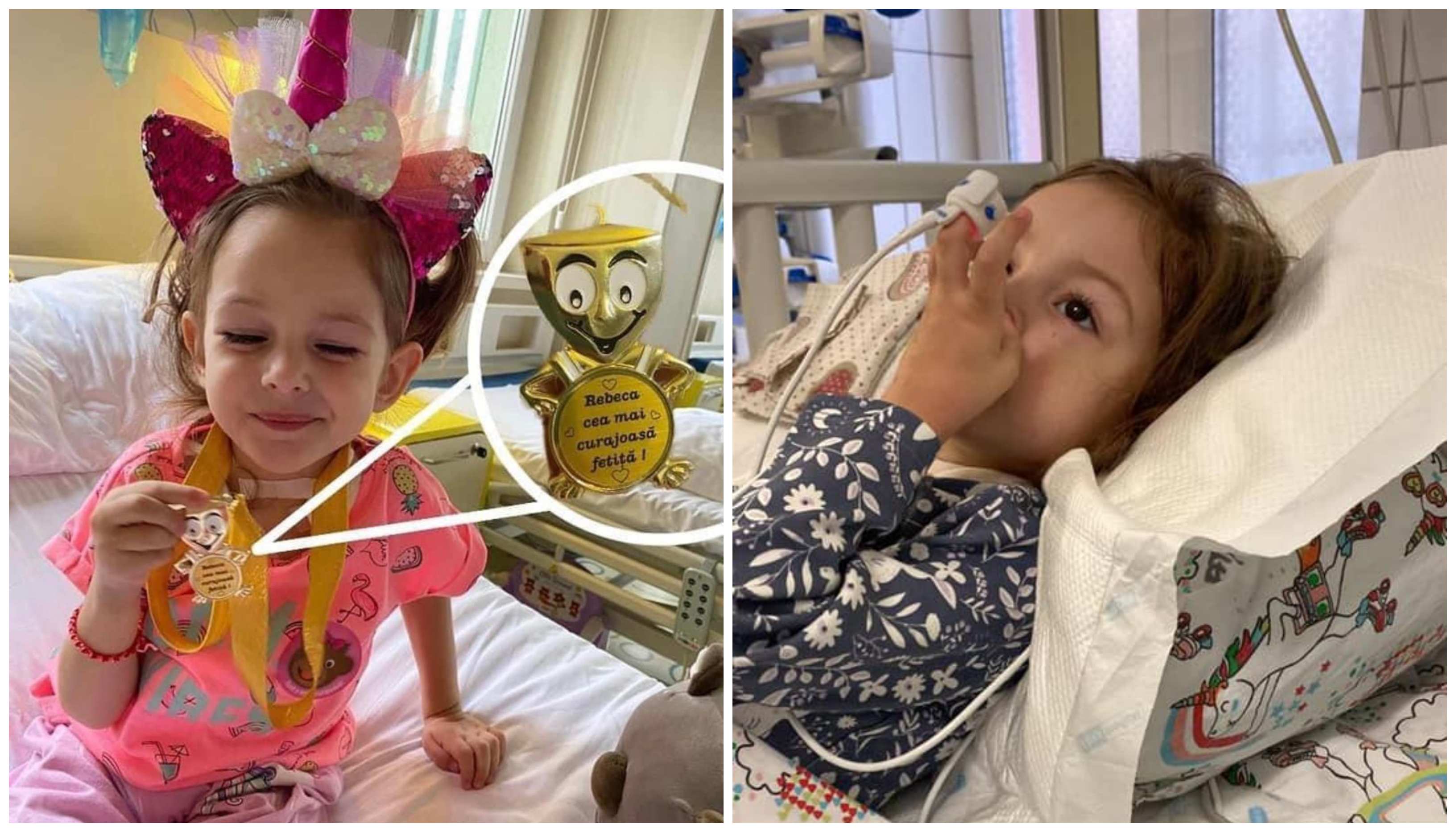 FOTO. Micuța Rebeca are nevoie urgentă de ajutor. Familia ne cere ajutorul