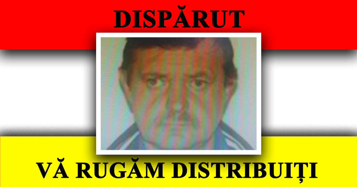 Sătmărean dispărut fără urmă. Familia și polițiștii ne cer ajutorul