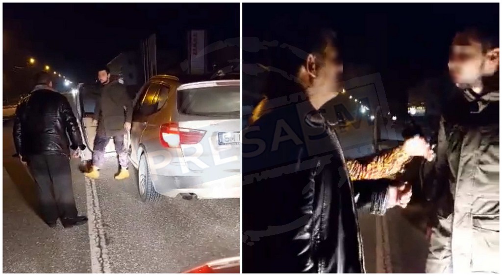 VIDEO. Șicanare și scandal în trafic, pe șoselele din județ. BMW vs Volkswagen