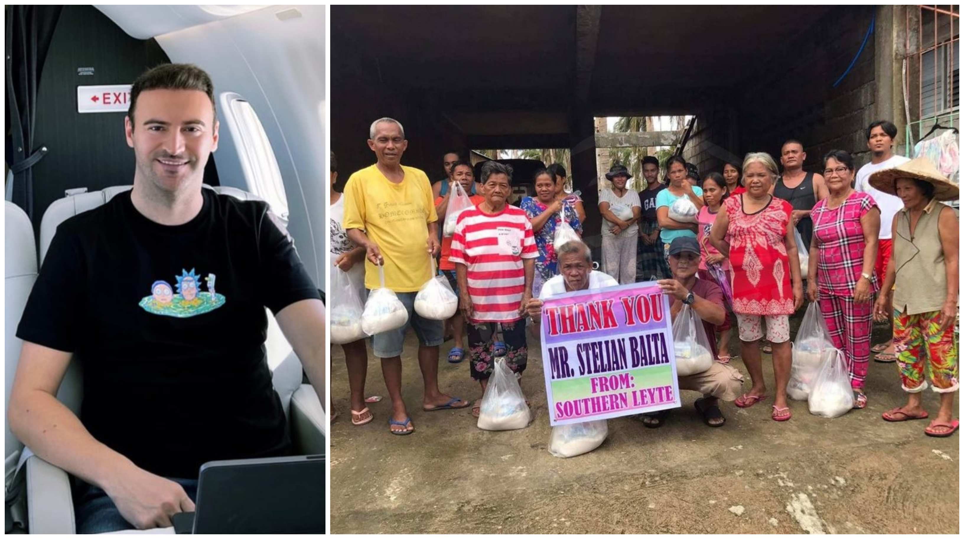 FOTO. Tânărul milionar din Satu Mare care a ajutat sute de sinistrați loviți de taifun, în Filipine