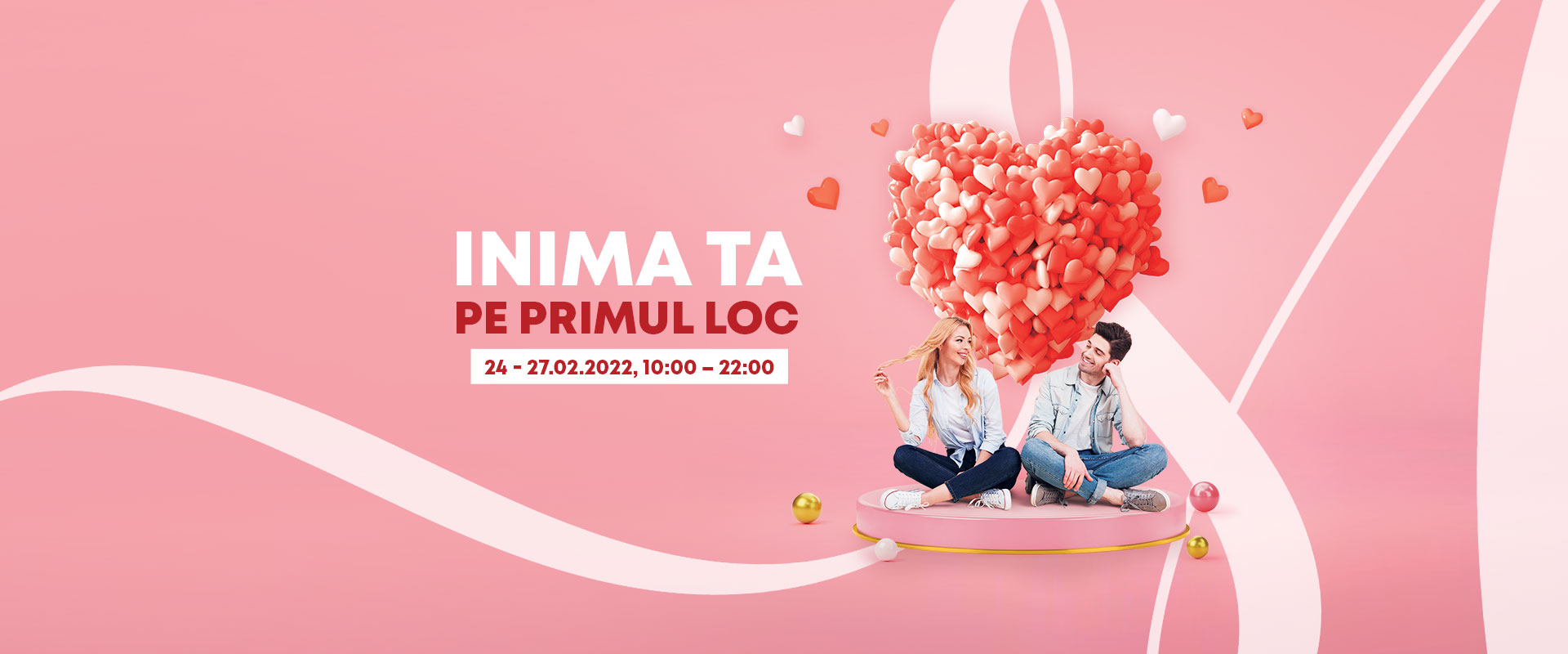 Shopping City Satu Mare sărbătorește ziua de Dragobete ofering bilete la cinema și vouchere pentru food court