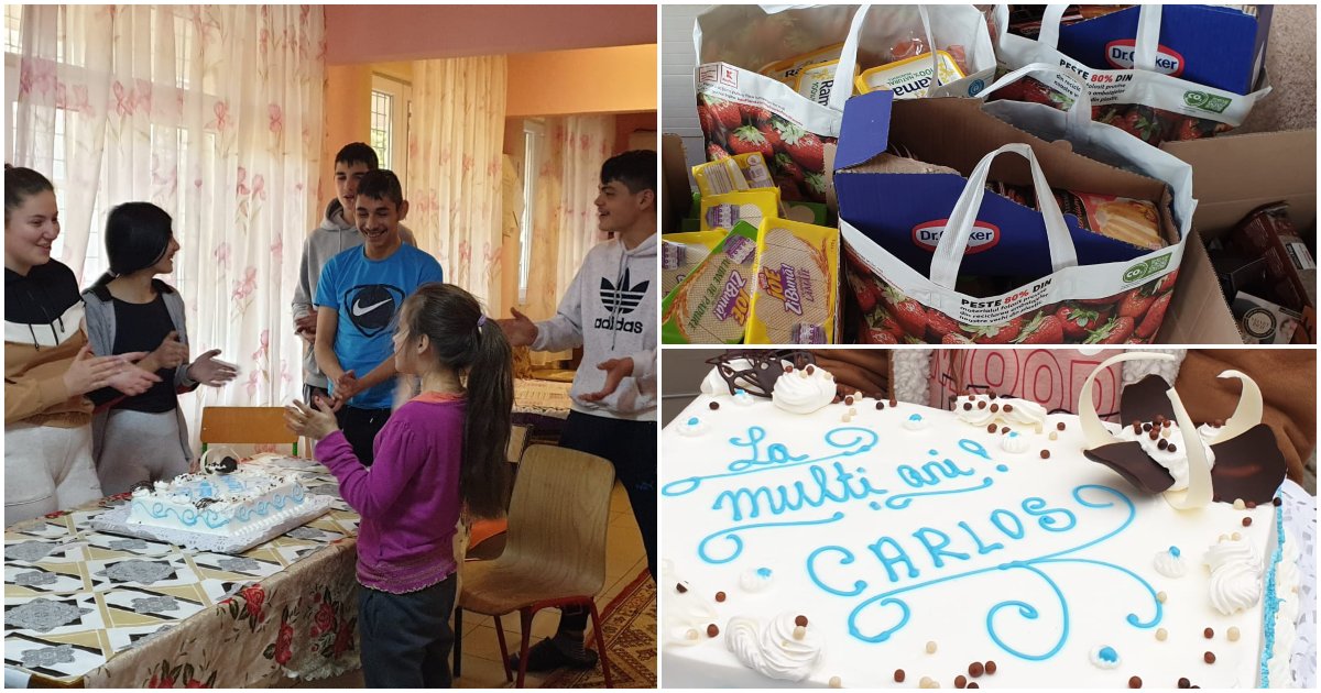 FOTO. Cadouri și surprize, din suflet. Membrii SamCivica, alături de copiii Centrului "Andrei"
